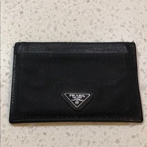 Prada Nylon Card Wallet